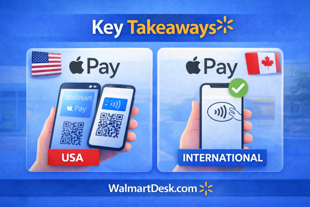 Does Walmart Accept Apple Pay in 2026 Infographic
