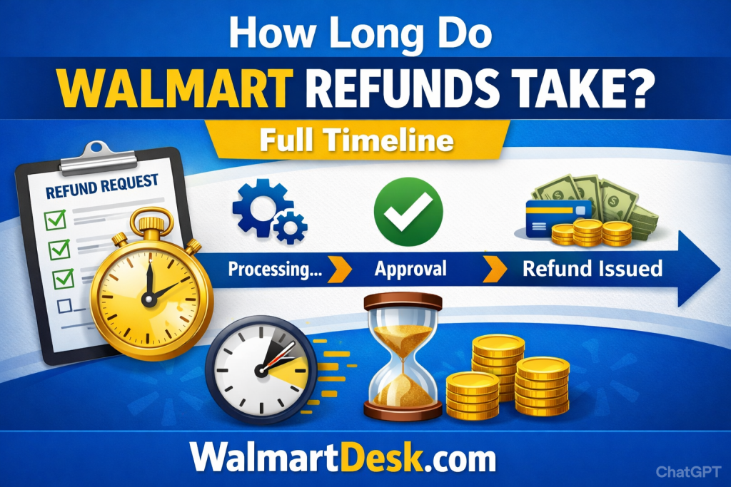 How Long Do Walmart Refunds Take? Full Timeline Walmart Desk