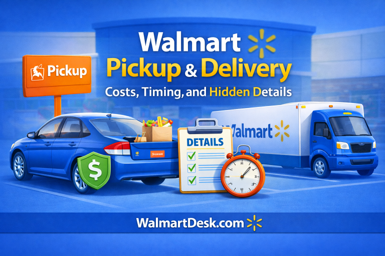 Walmart Pickup & Delivery Costs, Timing, and Hidden Details