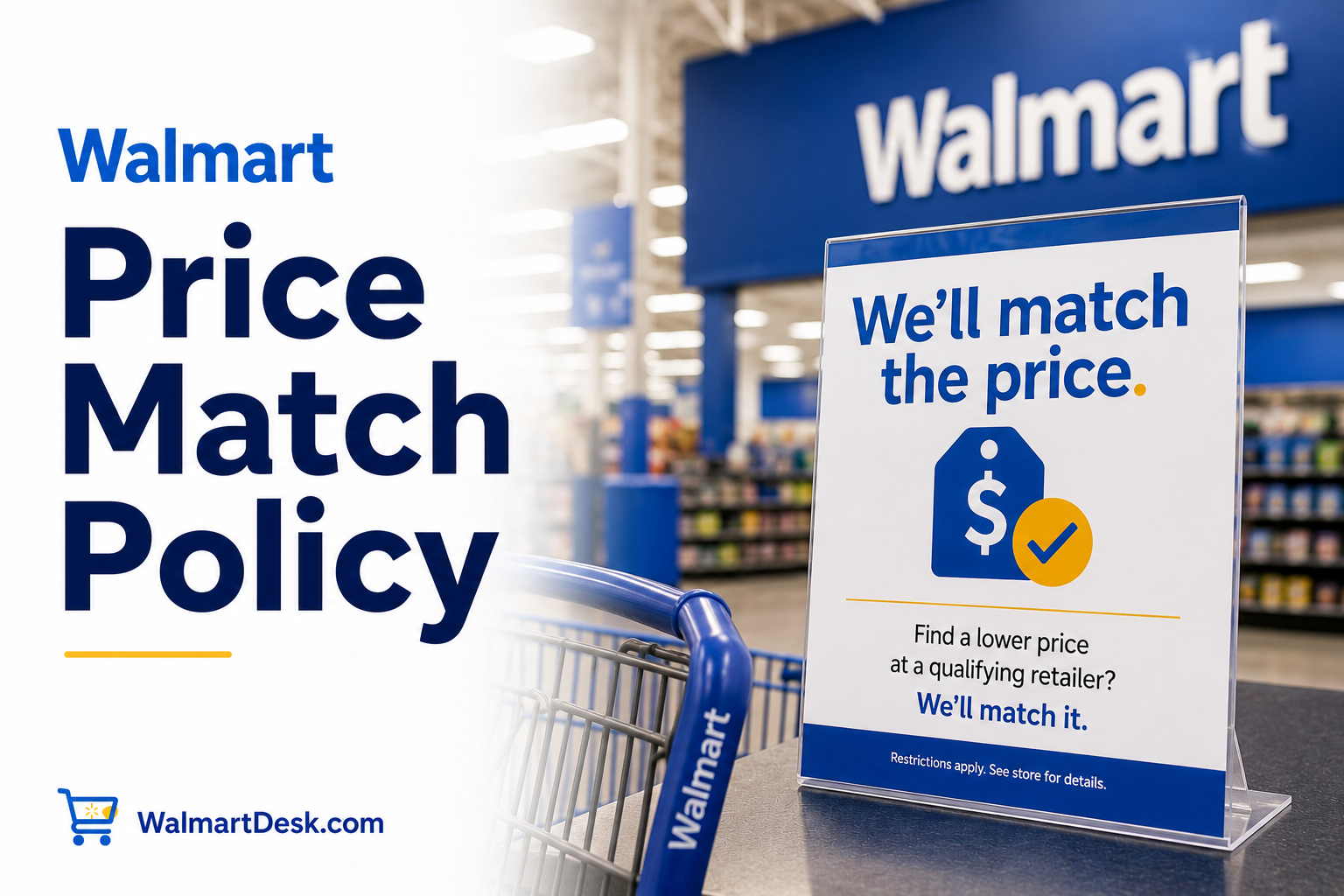 Walmart price match policy