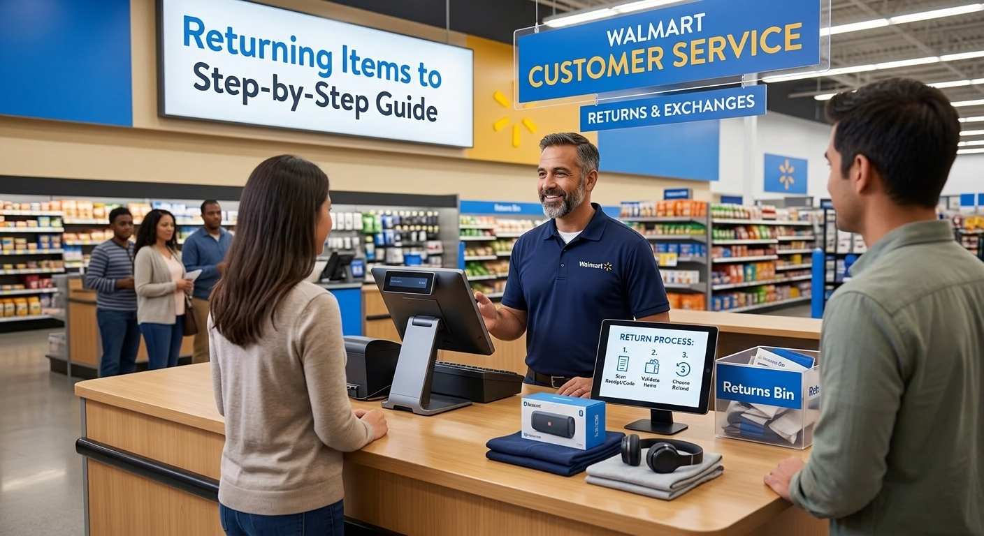 Returning Items to Walmart Step-by-Step Guide