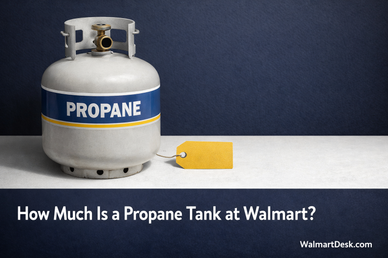 how much is a propane tank at walmart