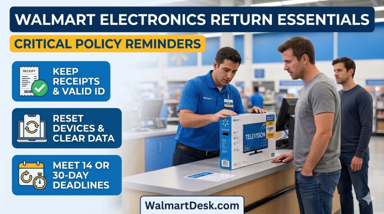 Walmart Electronic Return Policy
