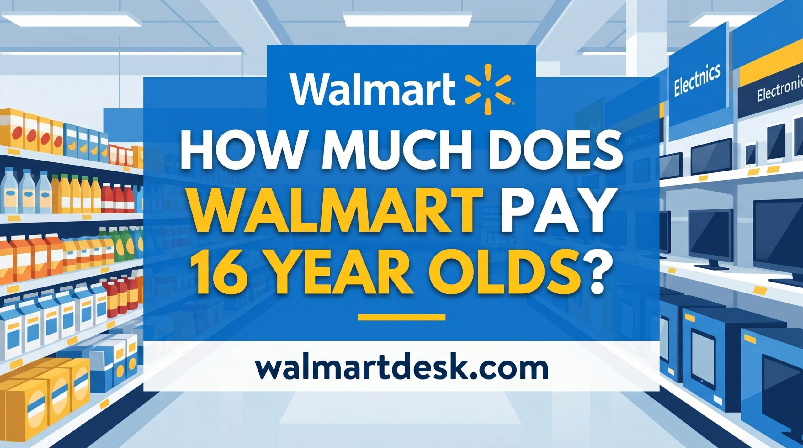 How Much Does Walmart Pay 16 Year Olds featured image