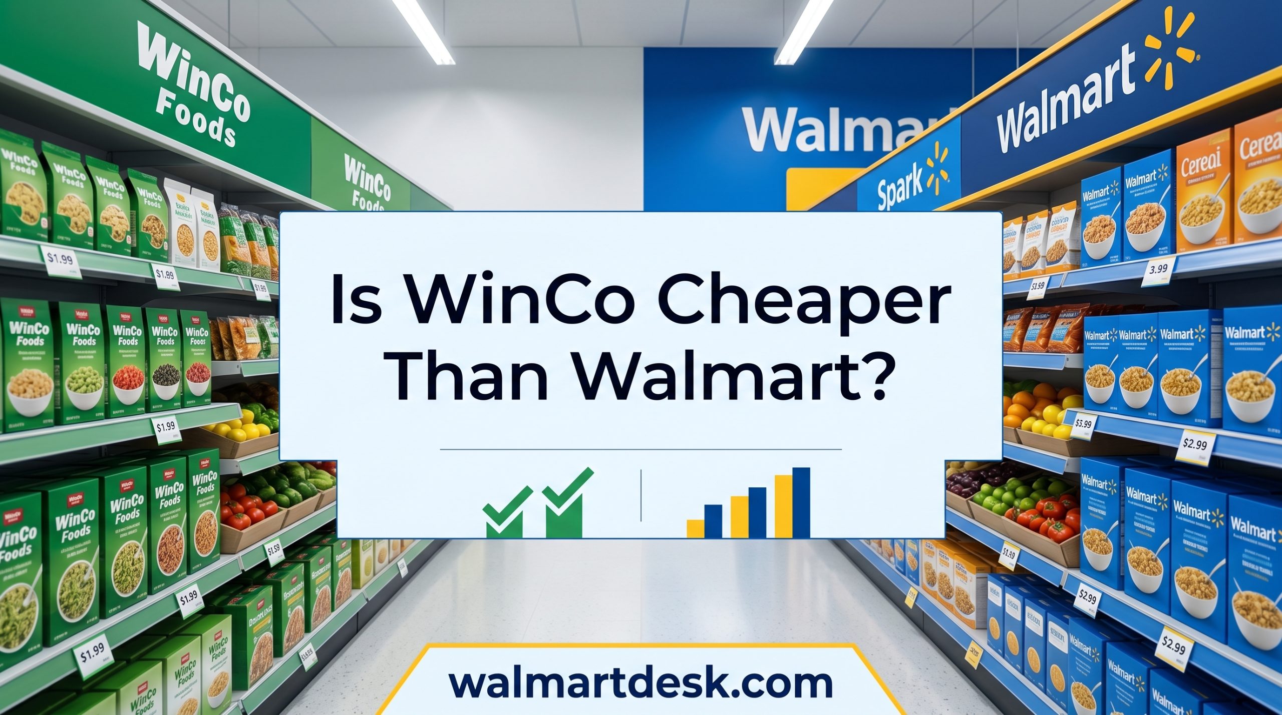 Is WinCo Cheaper Than Walmart