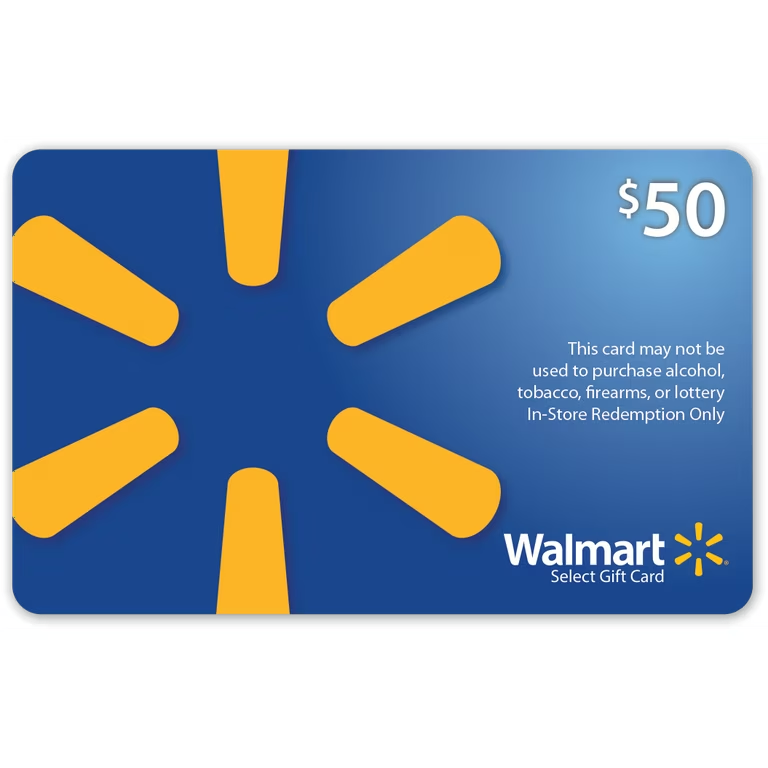 Walmart $50 Gift Card