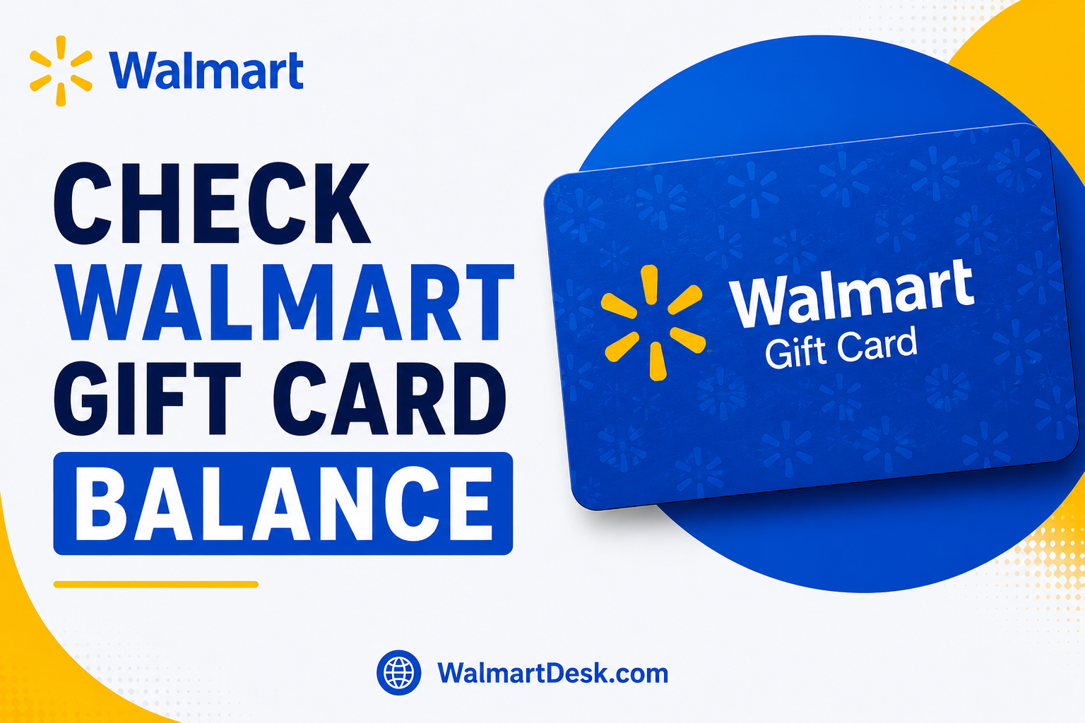 Check Walmart Gift Card Balance