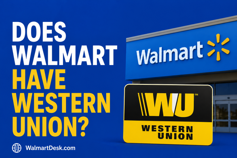 Does Walmart have Western Union