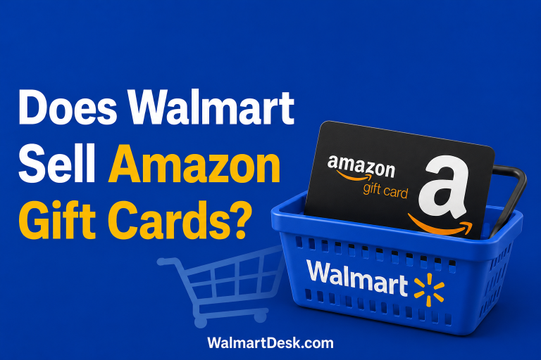 Does Walmart sell Amazon gift cards