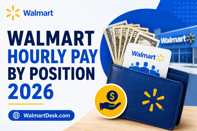 Walmart Hourly Pay by Position 2026