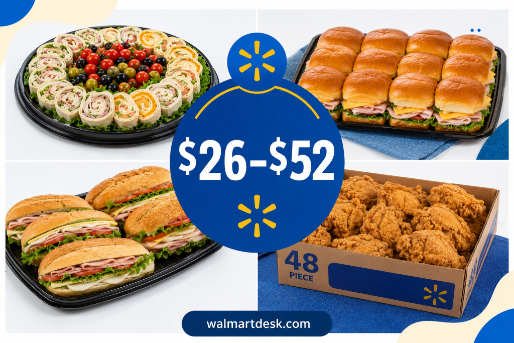 walmart deli catering menu prices