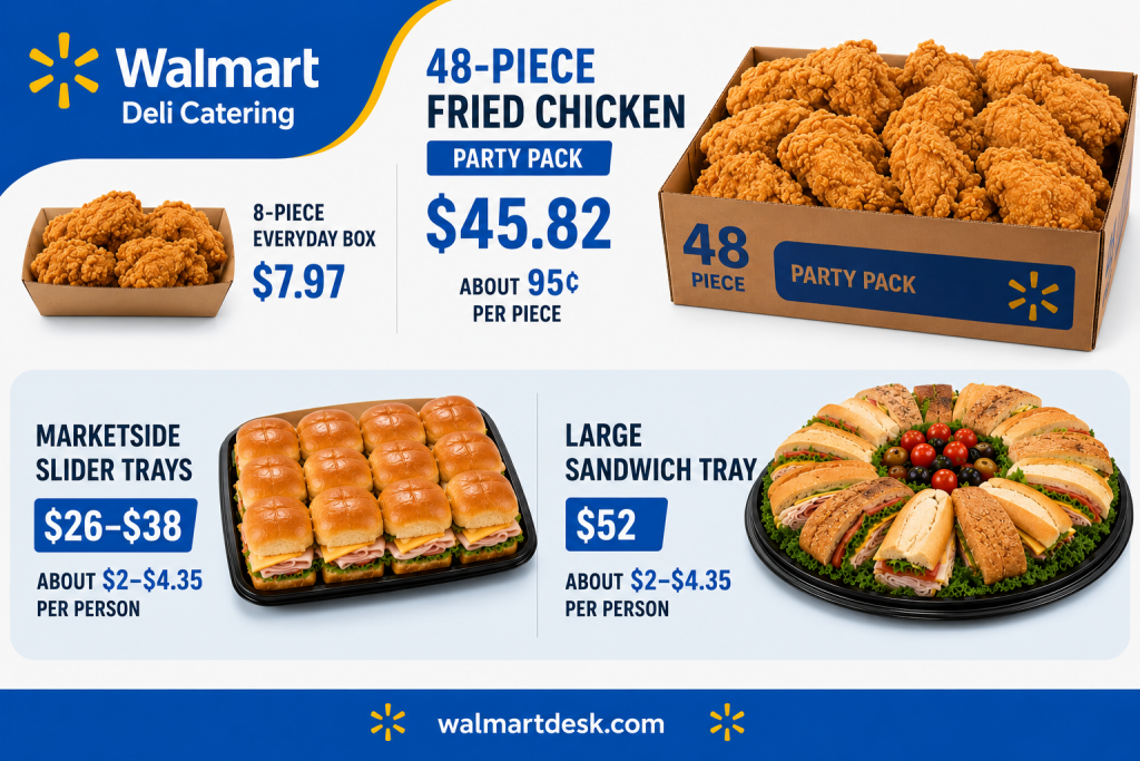 walmart deli menu with prices
