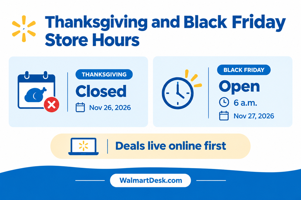 Walmart Thanksgiving and Black Friday Hours