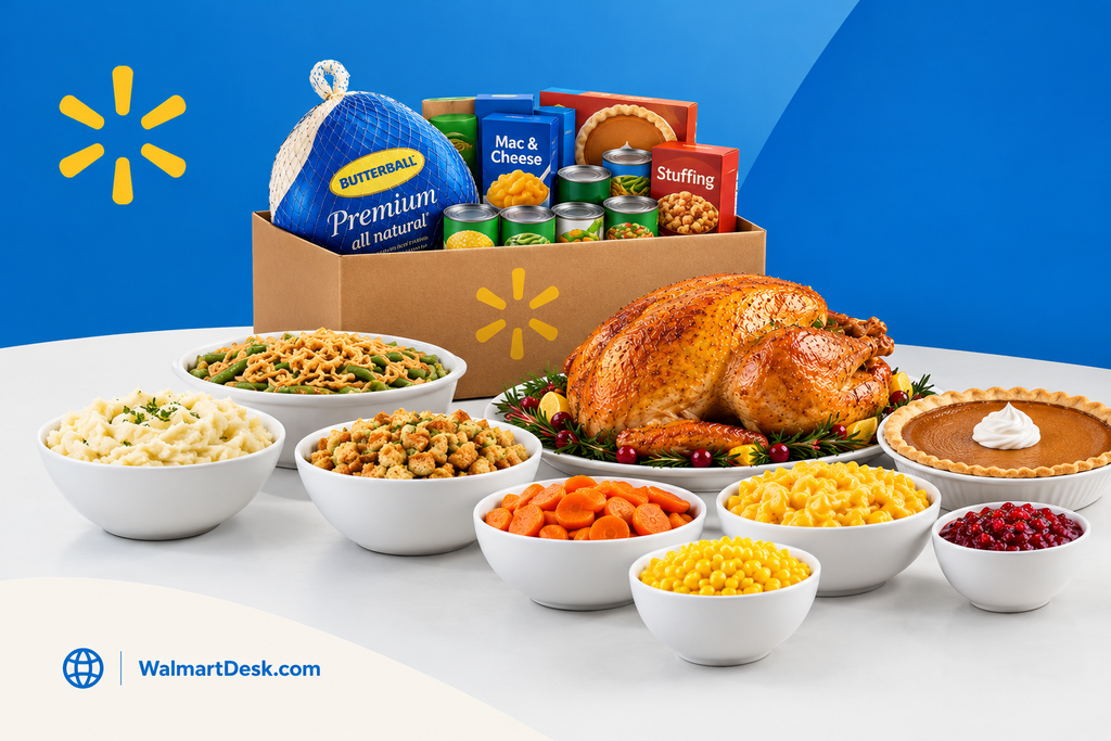Walmart Thanksgiving Feast Grocery Showcase