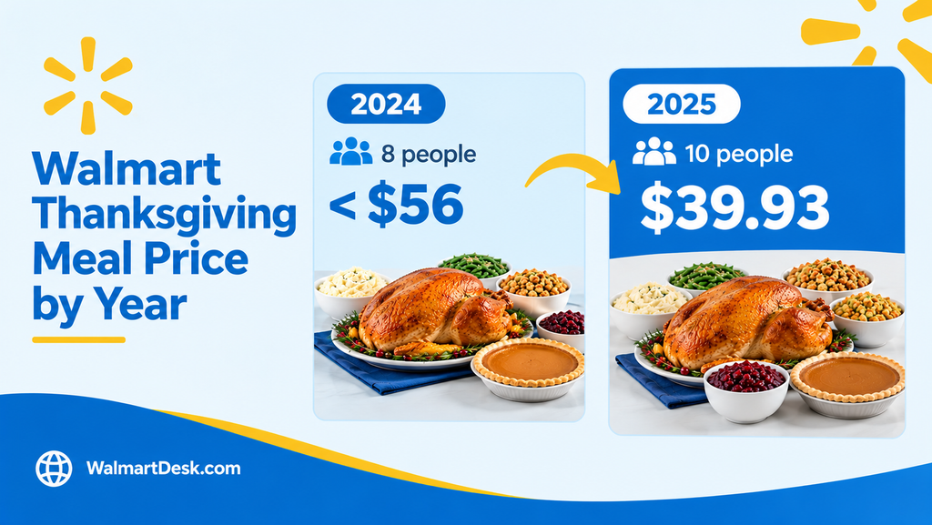 Walmart Thanksgiving Meal Price Comparison